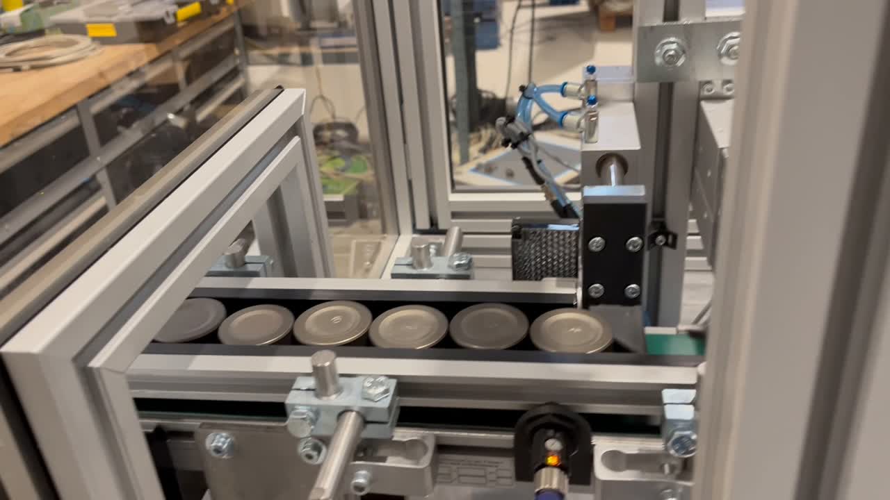 Medición de precisión de pistones - proyecto industrial de Edimar