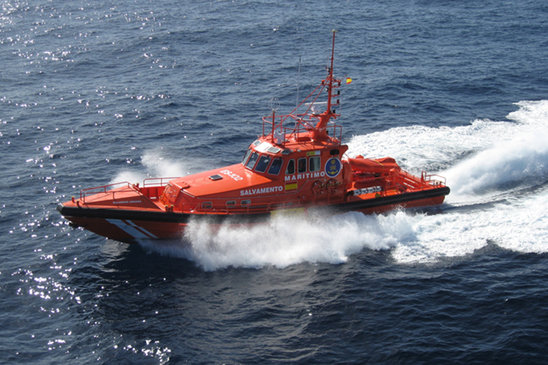 Salvamar Navia, Salvamento marítimo con trabajos de electrónica naval realizados por Edimar