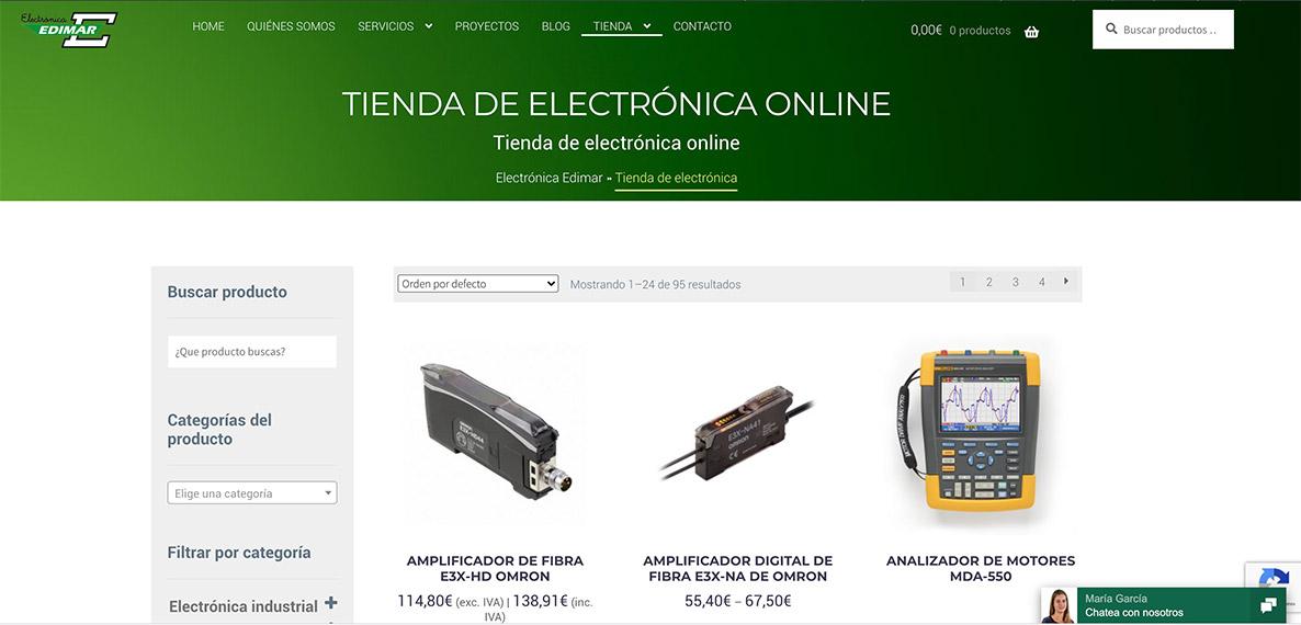 tienda de componentes electrónicos en Asturias